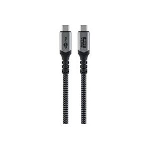 Goobay USB4 Gen 3x2 Kabel, USB-C Stecker > USB-C Stecker, 40Gbit/s Goobay USB4 Gen 3x2 Kabel, USB-C Stecker > USB-C Stecker, 40Gbit/s