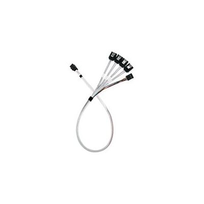 Silverstone Adapterkabel SST-CPS05-RE, mini-SAS SFF 8643 > 4x SATA Silverstone Adapterkabel SST-CPS05-RE, mini-SAS SFF 8643 > 4x SATA