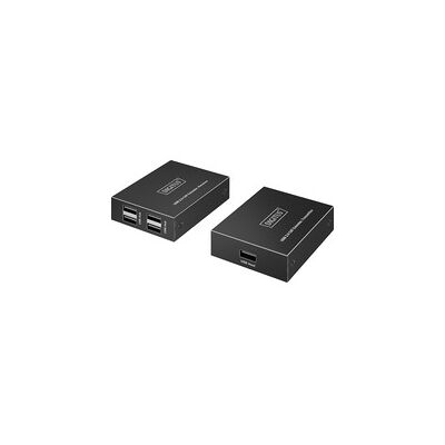 Digitus USB 2.0 CAT Extender-Set, 480 Mbps, 150 Meter, USB-Extender Digitus USB 2.0 CAT Extender-Set, 480 Mbps, 150 Meter, USB-Extender