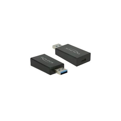 Delock USB 3.2 Gen 2 Adapter, USB-A Stecker > USB-C Buchse Delock USB 3.2 Gen 2 Adapter, USB-A Stecker > USB-C Buchse