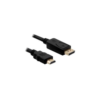 Delock Adapterkabel DisplayPort-Stecker > HDMI-Stecker Delock Adapterkabel DisplayPort-Stecker > HDMI-Stecker