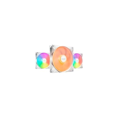 be quiet! Light Wings LX 140mm PWM White Triple Pack, Gehäuselüfter