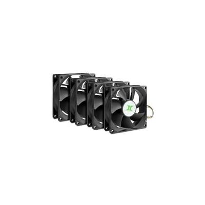 Inter-Tech IPC Fan Set 80mm, Gehäuselüfter Inter-Tech IPC Fan Set 80mm, Gehäuselüfter