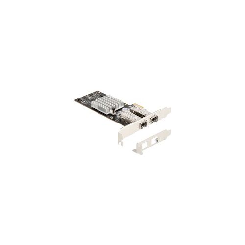 Delock PCI Express x1 zu 2 x SFP Slot Gigabit LAN i350, LAN-Adapter