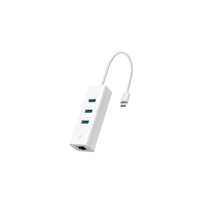 TP-Link LAN-Adapter UE330C, USB 3.2 Gen1 USB-C > 3x USB-A + RJ-45 TP-Link LAN-Adapter UE330C, USB 3.2 Gen1 USB-C > 3x USB-A + RJ-45