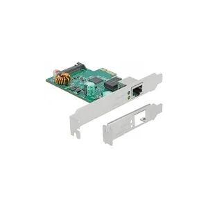 Delock PCI Express x1 Karte 1 x RJ45 2,5 Gigabit LAN PoE+ RTL8125, LAN-Adapter