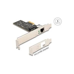 Delock PCI Express x1 Karte zu 1 x RJ45 5 Gigabit LAN RTL8126