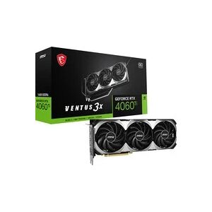 MSI GeForce RTX 4060 Ti VENTUS 3X 16G OC, Grafikkarte