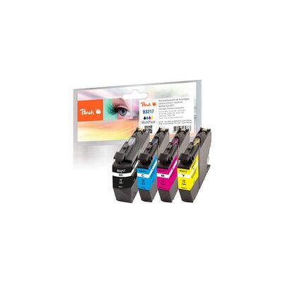 Peach 320280 Tintenpatronen - Multipack - 4 Stück - Schwarz, Cyan, Magenta, Gelb Peach 320280 Tintenpatronen - Multipack - 4 Stück - Schwarz, Cyan, Magenta, Gelb
