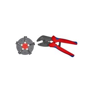 Knipex MultiCrimp 97 33 02, mit Wechselmagazin, Crimpzange Knipex MultiCrimp 97 33 02, mit Wechselmagazin, Crimpzange
