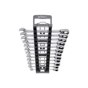 Wiha Ringratschen-Gabelschlüssel-Set, 12-teilig, umschaltbar, Schraubenschlüssel Wiha Ringratschen-Gabelschlüssel-Set, 12-teilig, umschaltbar, Schraubenschlüssel