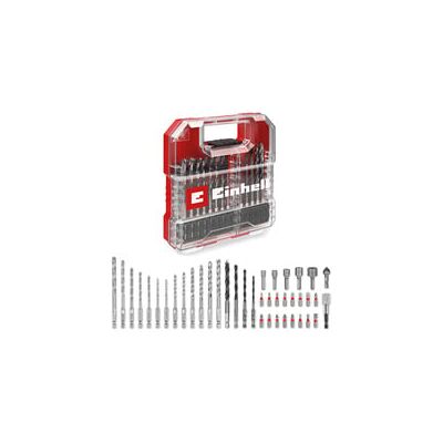 Einhell Bit- und Bohrer-Set für Holz, Stein und Metall in L-CASE, 40-teilig, Bohrer- & Bit-Satz Einhell Bit- und Bohrer-Set für Holz, Stein und Metall in L-CASE, 40-teilig, Bohrer- & Bit-Satz