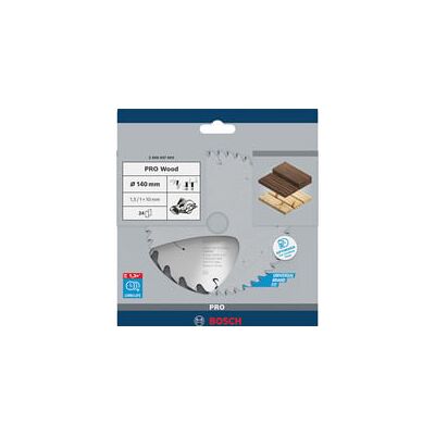 Bosch PRO Wood cordless Kreissägeblatt, Ø 140mm, 24Z Bosch PRO Wood cordless Kreissägeblatt, Ø 140mm, 24Z