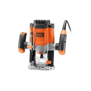 BLACK+DECKER Elektronik-Oberfräse KW1200E-QS