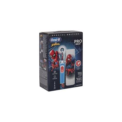 Braun Oral-B Vitality Pro 103 Kids Spiderman mit Reiseetui, Elektrische Zahnbürste Braun Oral-B Vitality Pro 103 Kids Spiderman mit Reiseetui, Elektrische Zahnbürste