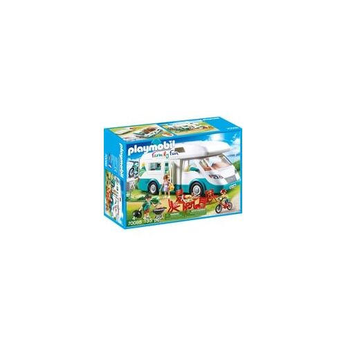 PLAYMOBIL 70088 Family Fun Familien-Wohnmobil, Konstruktionsspielzeug