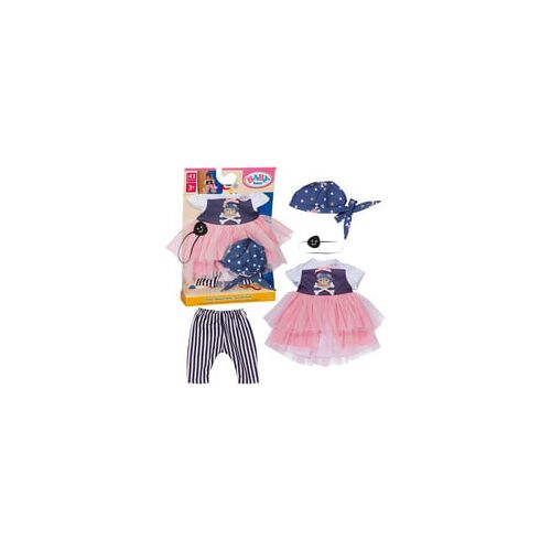 Zapf Creation BABY born® Piratenmädchen-Outfit 43cm, Puppenzubehör