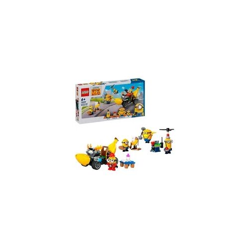 Lego 75580 Minions und das Bananen Auto, Konstruktionsspielzeug