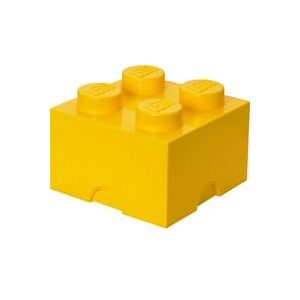 Room Copenhagen LEGO Storage Brick 4 gelb, Aufbewahrungsbox Room Copenhagen LEGO Storage Brick 4 gelb, Aufbewahrungsbox