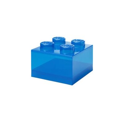 Lego Aufbewahrungsbox - Blau - Stapelbar, Transparent, Robuste Material Lego Aufbewahrungsbox - Blau - Stapelbar, Transparent, Robuste Material