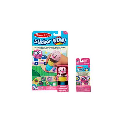 Spin Master Melissa & Doug - Sticker WOW! Eiscreme Aufkleberstempel & Block, Basteln Spin Master Melissa & Doug - Sticker WOW! Eiscreme Aufkleberstempel & Block, Basteln