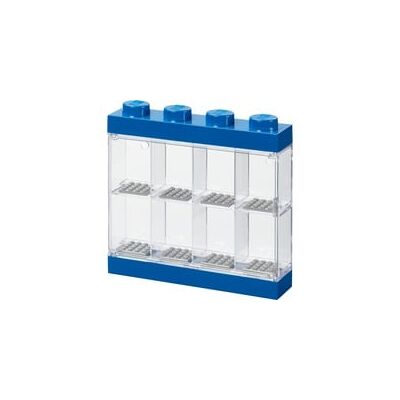Room Copenhagen LEGO Minifiguren Vitrine blau, Aufbewahrungsbox Room Copenhagen LEGO Minifiguren Vitrine blau, Aufbewahrungsbox
