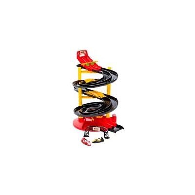 BRIO Rennbahn-Turm mit zwei Rennwagen, Spielfahrzeug BRIO Rennbahn-Turm mit zwei Rennwagen, Spielfahrzeug