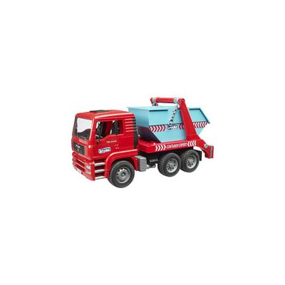 Bruder MAN TGA Absetzcontainer LKW, Modellfahrzeug Bruder MAN TGA Absetzcontainer LKW, Modellfahrzeug