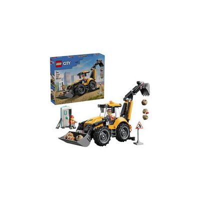 Lego 60480 City Gelber Baggerlader, Konstruktionsspielzeug Lego 60480 City Gelber Baggerlader, Konstruktionsspielzeug