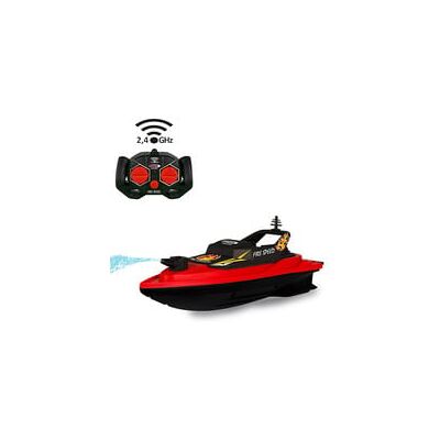 Jamara Fernsteuerbares Feuerlöschboot Fire Speed mit Spritzfunktion 2,4 Gigahertz, RC Jamara Fernsteuerbares Feuerlöschboot Fire Speed mit Spritzfunktion 2,4 Gigahertz, RC