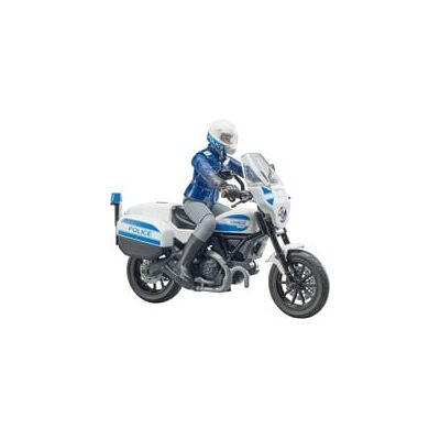 Bruder bworld Scrambler Ducati Polizeimotorrad, Modellfahrzeug Bruder bworld Scrambler Ducati Polizeimotorrad, Modellfahrzeug