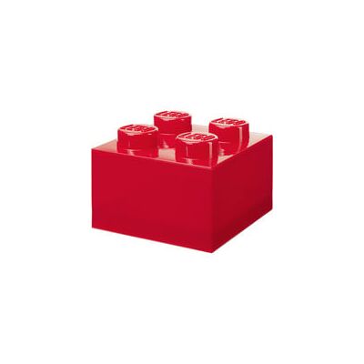 Lego Rote Aufbewahrungsbox mit Deckel - Spielzeugorganizer Lego Rote Aufbewahrungsbox mit Deckel - Spielzeugorganizer
