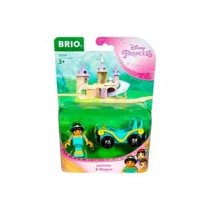 BRIO Disney Princess Jasmin mit Waggon, Spielfahrzeug