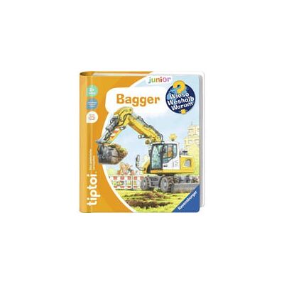 Ravensburger tiptoi Wieso? Weshalb? Warum? Bagger, Lernbuch Ravensburger tiptoi Wieso? Weshalb? Warum? Bagger, Lernbuch