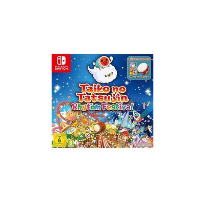 Taiko no Tatsujin: Rhythm Festival + Trommel, Nintendo Switch-Spiel Taiko no Tatsujin: Rhythm Festival + Trommel, Nintendo Switch-Spiel