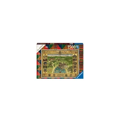 Ravensburger Puzzle Hogwarts Karte