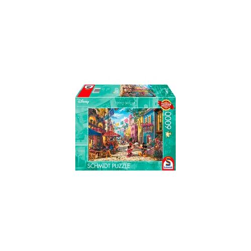 Schmidt Spiele Disney, Mickey & Minnie in Mexico 6000 57397, Puzzle