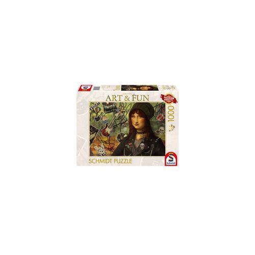 Schmidt Spiele Art & Fun Markus Binz: Mona Lisa 2024, Puzzle