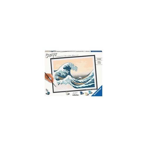 Ravensburger CreArt ART Collection - The Great Wave (Hokusai), Malen