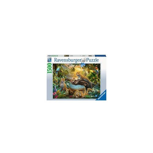 Ravensburger Puzzle Leopardenfamilie im Dschungel