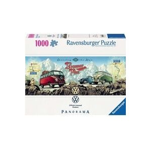 Ravensburger Puzzle Panorama - Mit dem Bulli über den Brenner Ravensburger Puzzle Panorama - Mit dem Bulli über den Brenner