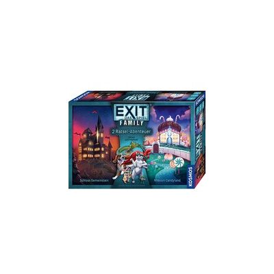 Kosmos EXIT - Das Spiel Family: Schloss Gemeinstein / Mission Candyland, Partyspiel Kosmos EXIT - Das Spiel Family: Schloss Gemeinstein / Mission Candyland, Partyspiel