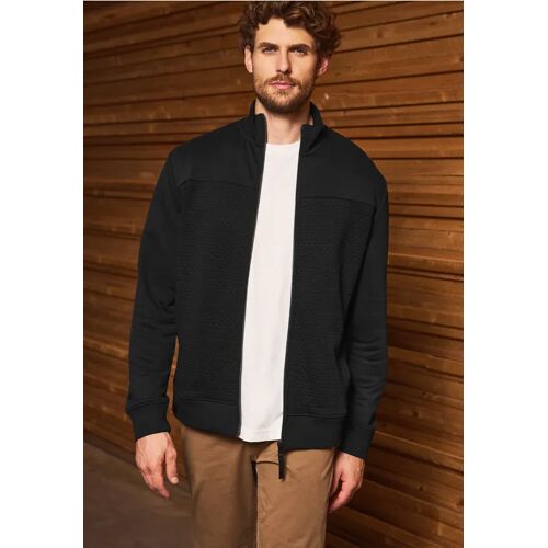 Street One MEN Jacke mit 3D-Struktur male Schwarz