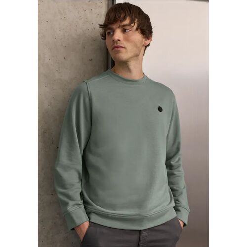 Street One MEN Rundhals Sweatshirt male Grün