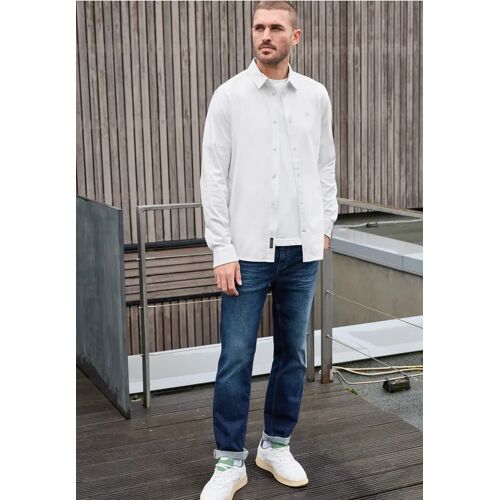 Street One MEN Bequemes Jersey Hemd male Weiß