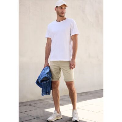 Street One MEN Street One Colored Jeans Bermuda male Beige Street One MEN Street One Colored Jeans Bermuda male Beige