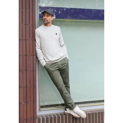Street One MEN Street One Slim Leg Chino mit Stretchbund male Grün Street One MEN Street One Slim Leg Chino mit Stretchbund male Grün