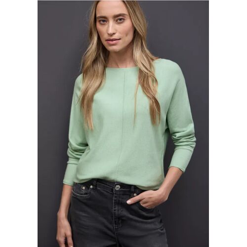 Street One Basic Dolman Pullover female Grün