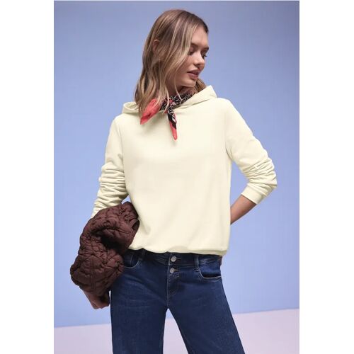 Street One Hoodie in Unifarbe female Beige