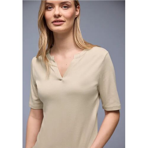 Street One Basic Shirt female Beige